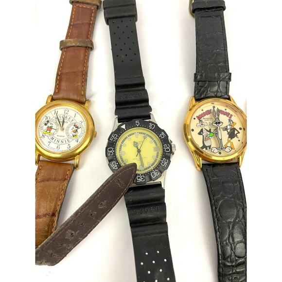 Lot Of 24 Vintage Assorted Watches For Repair Need New Batteries Untested Modern - Picture 11 of 13